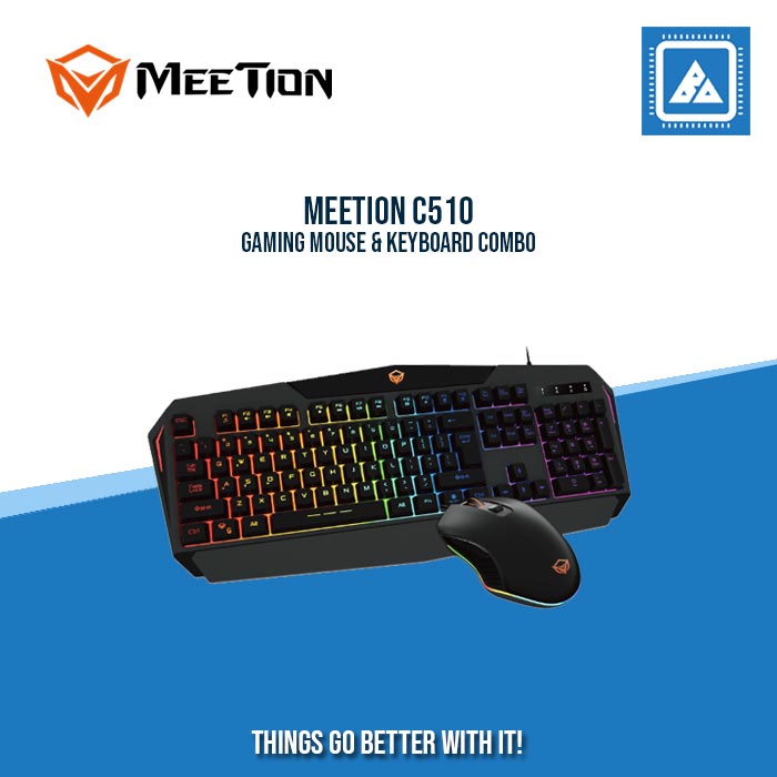 MEETION C510 GAMING MOUSE & KB COMBO MEETION C510 GAMING MOUSE & KB COMBO